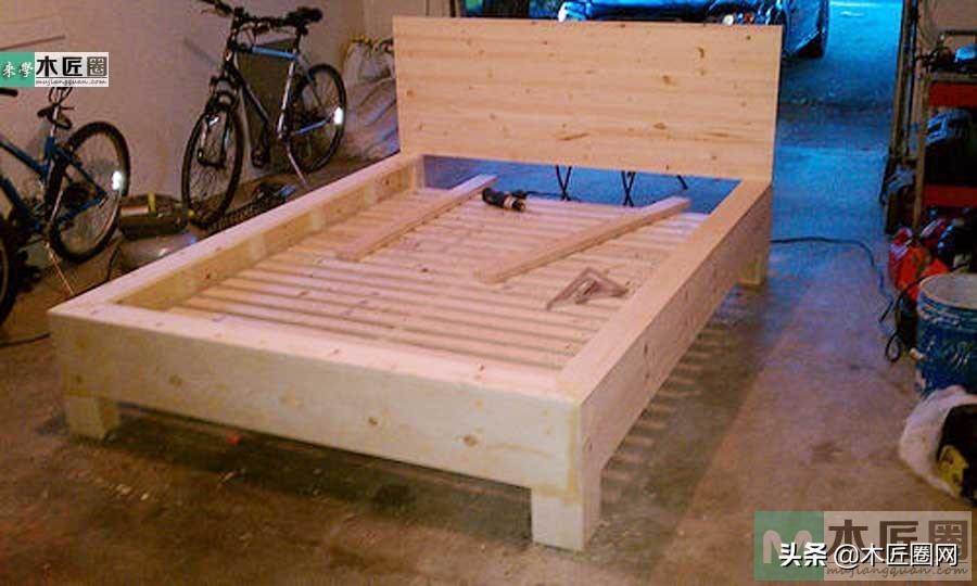 diy实木床的制作方法,家具制作手工diy纸箱