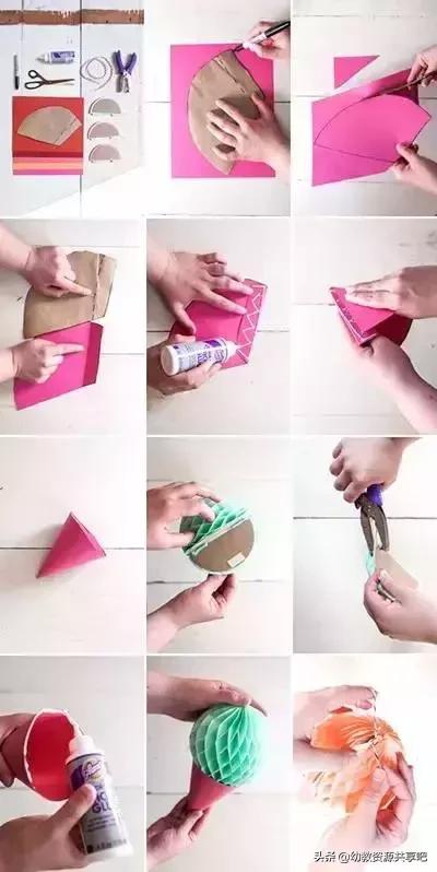 幼儿园儿童创意手工大全,幼儿园各种创意手工制作