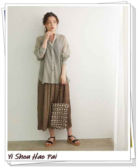 今夏流行穿这几件上衣时尚又清凉,夏季时尚洋气长上衣