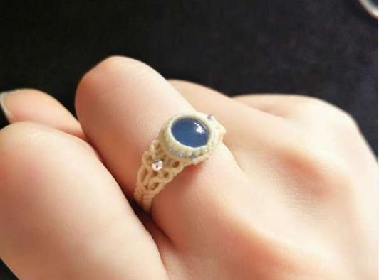 彩绳做戒指的教程,怎么自制古法戒指图片教程