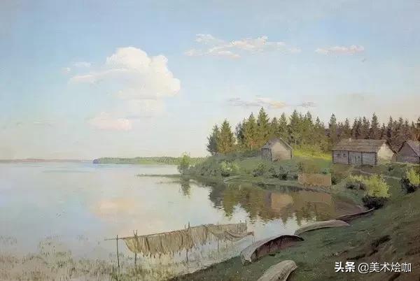 俄国画家列维坦的风景画,俄国画家伊萨克列维坦