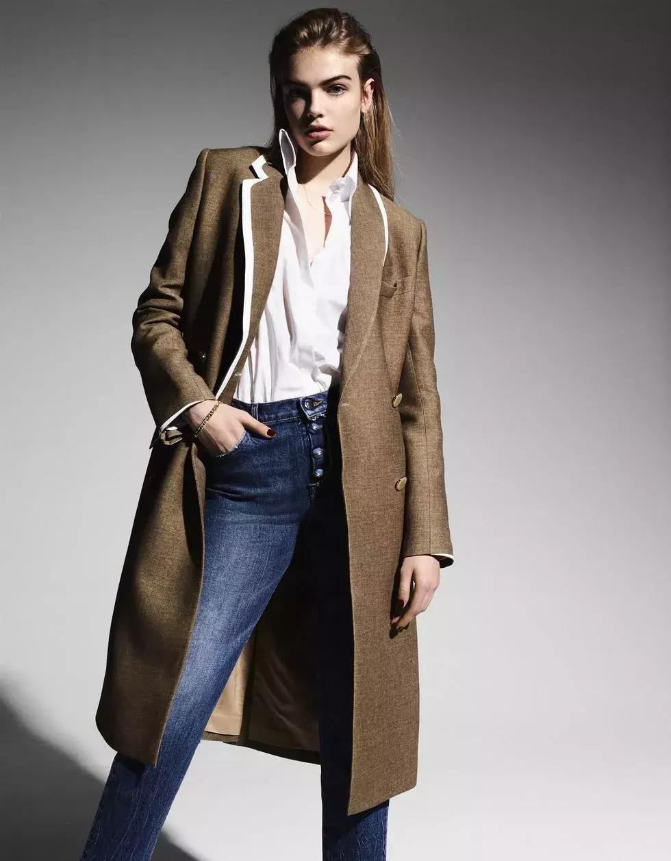 预测2018年秋冬季最in的牛仔时尚,宽松牛仔塑造利落时髦范儿