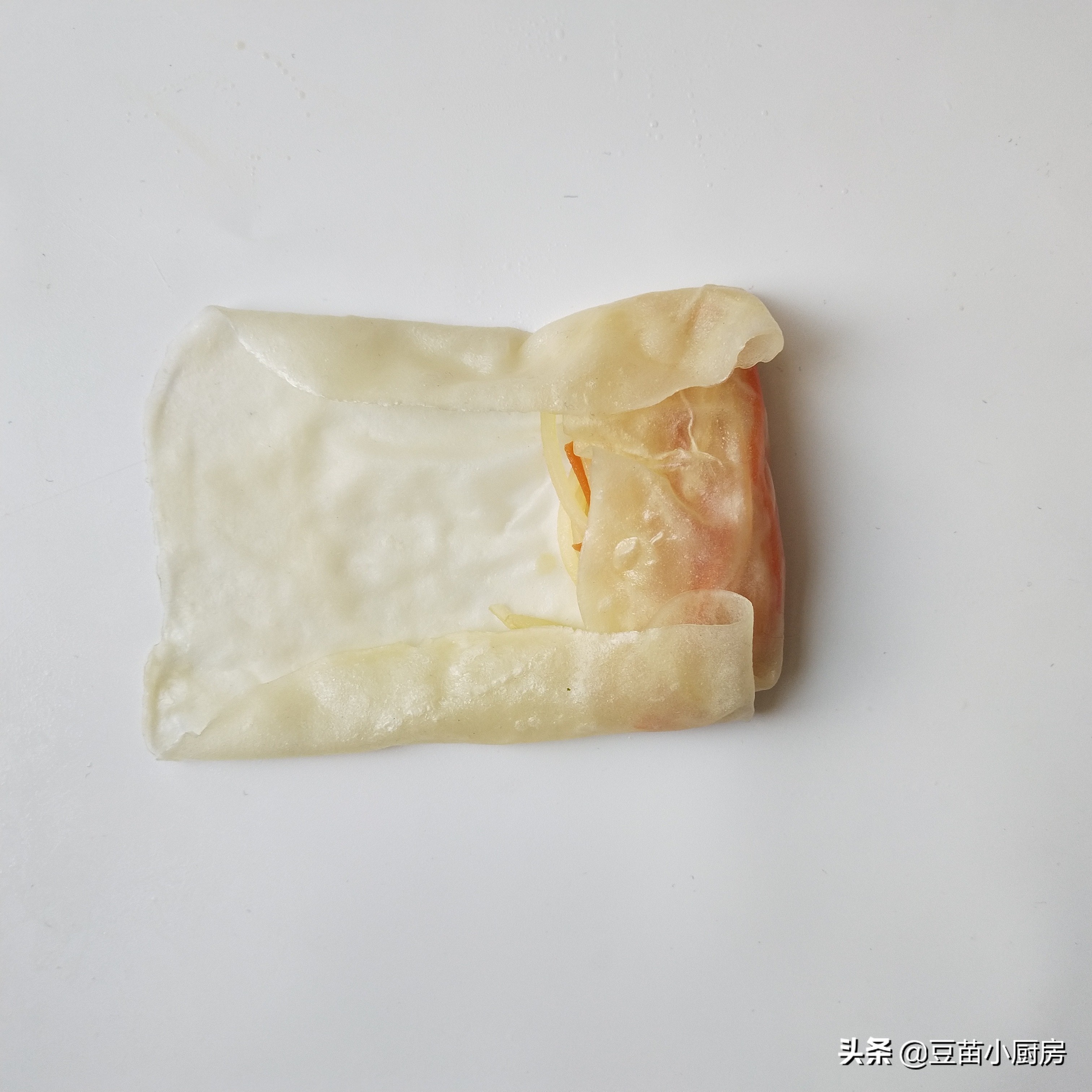 干拌面土豆丝卷饼的做法,凉水和面烙土豆丝卷饼