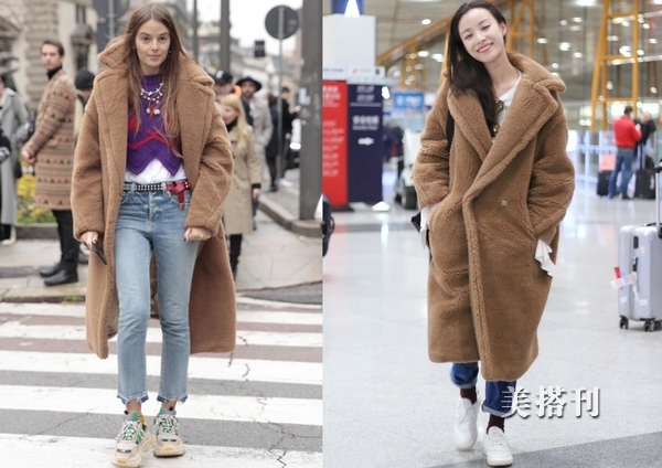 寒冷的冬天跟低温说“byebye”,羊羔毛大衣值得你入手