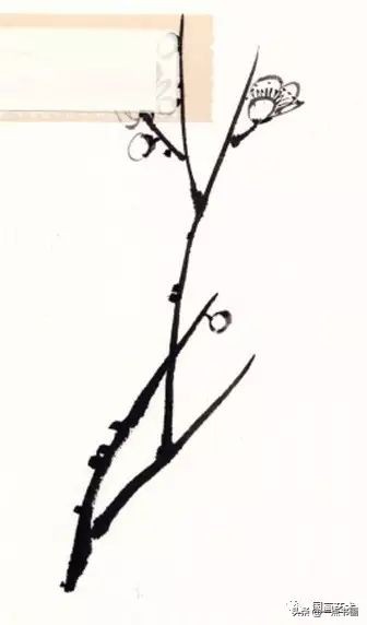 图文教程一学就会画梅花,一步一步教你画梅花