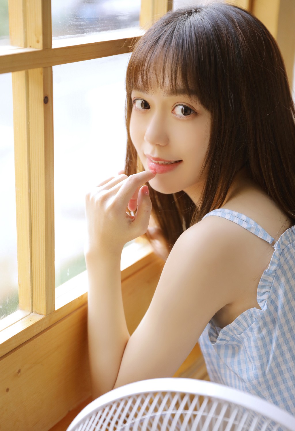 夏日元气少女日系写真照,日系元气美少女清新居家写真