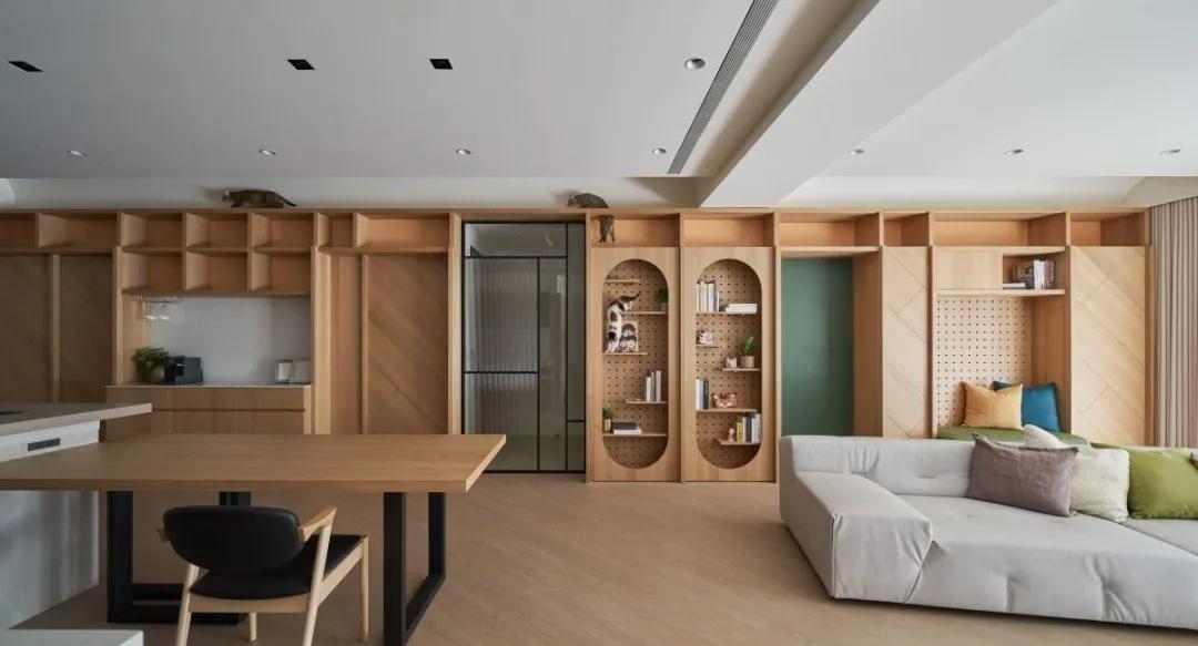 小户型装修效果图客餐厅共用,小户型房子怎么装修客餐厅