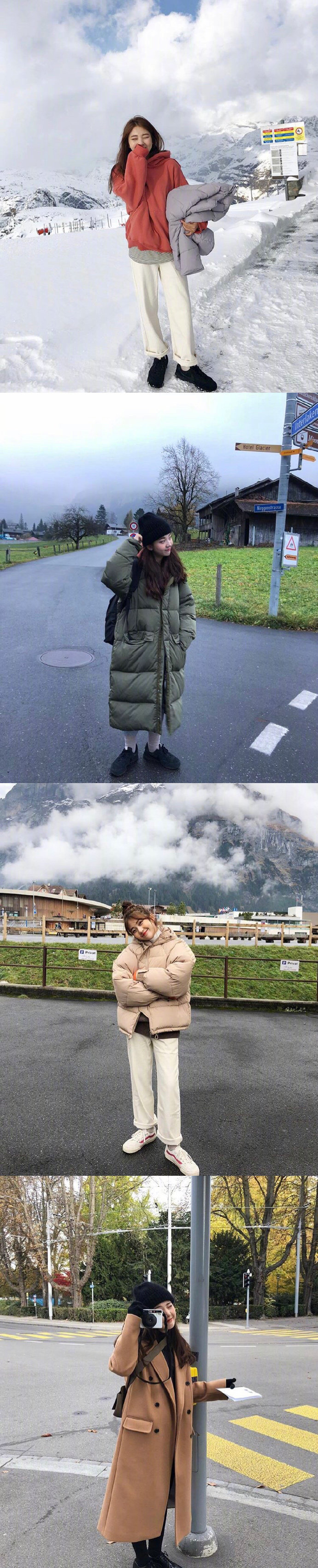 秋冬穿什么?看看韩国超火的街拍小姐姐!每一套穿搭都可以借鉴
