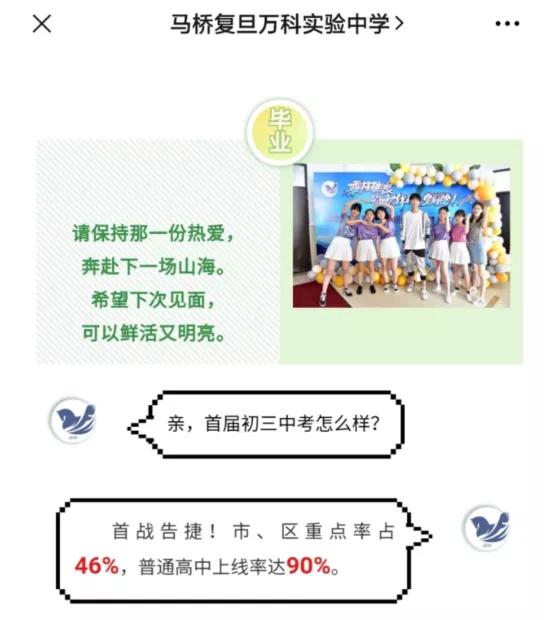 闵华二在全市排名,闵行华二中考