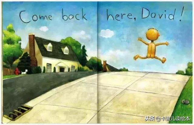 大卫不可以英文绘本完整版,nodavid绘本阅读教学