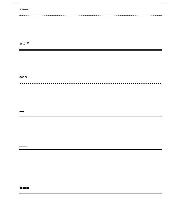 word怎么把线条擦掉,Word快速划线技巧