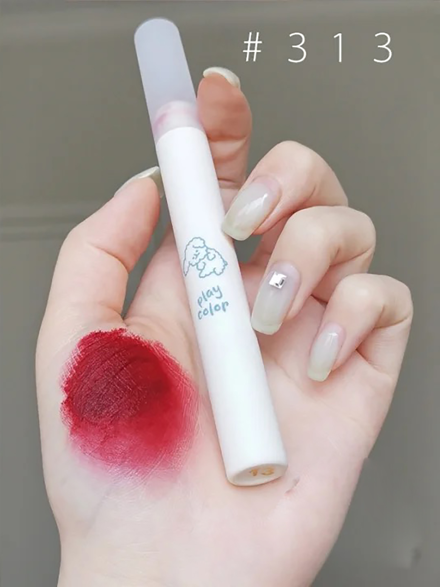 合照专属口红色,合照上镜口红