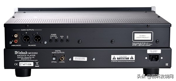 流畅自然,轻松无压力的享受:麦景图McIntoshMCD350SACD唱机