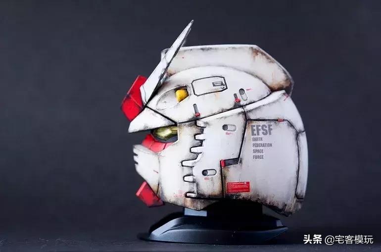 元祖高达旧化涂装教程,高达元祖造型大全