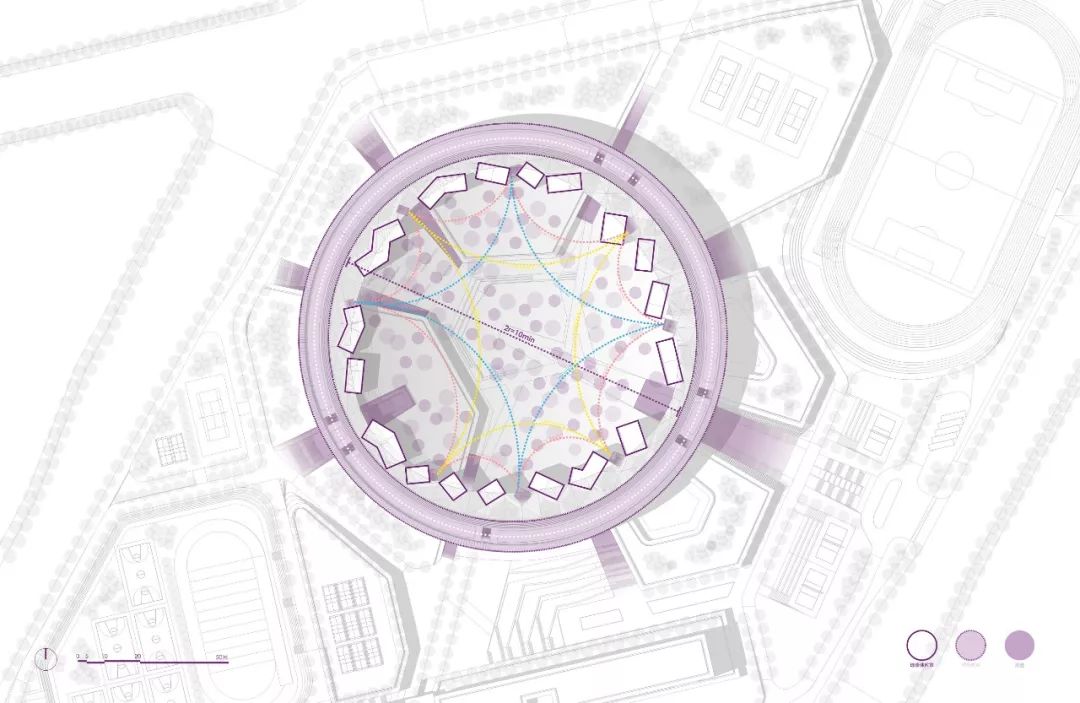 重庆两江南开中学平面示意图,重庆市两江中学新校区