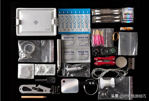 荒野求生手册:怎么制作一个户外求生宝盒edc,具体用法讲解