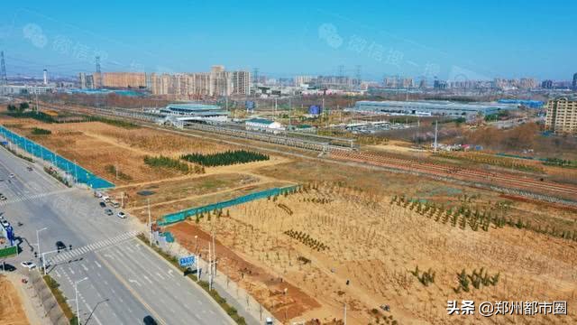 荥泽大道跨郑西高铁桥复工了吗,荥泽大道跨郑西高铁立交图片