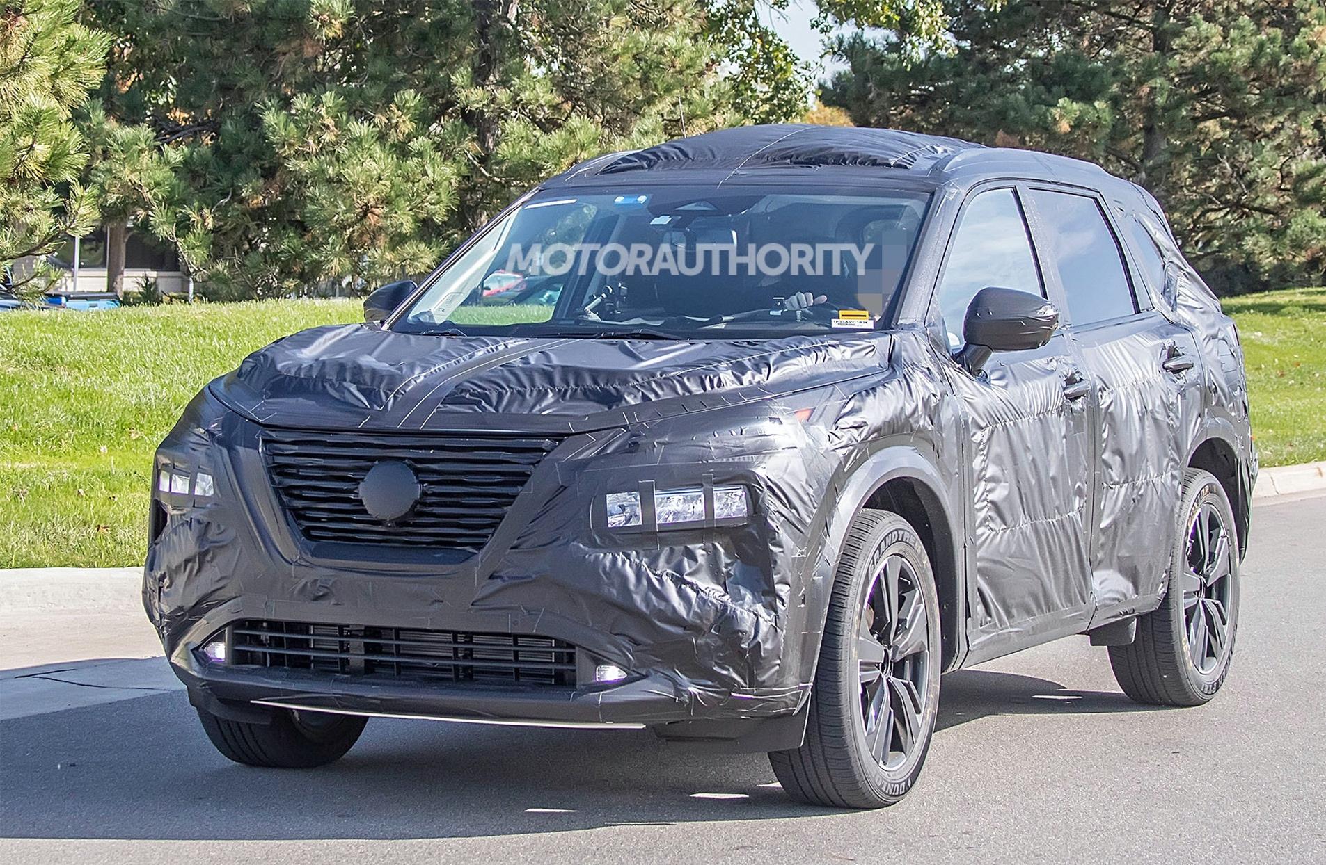 新款日产奇骏谍照曝光,奇骏外观升级