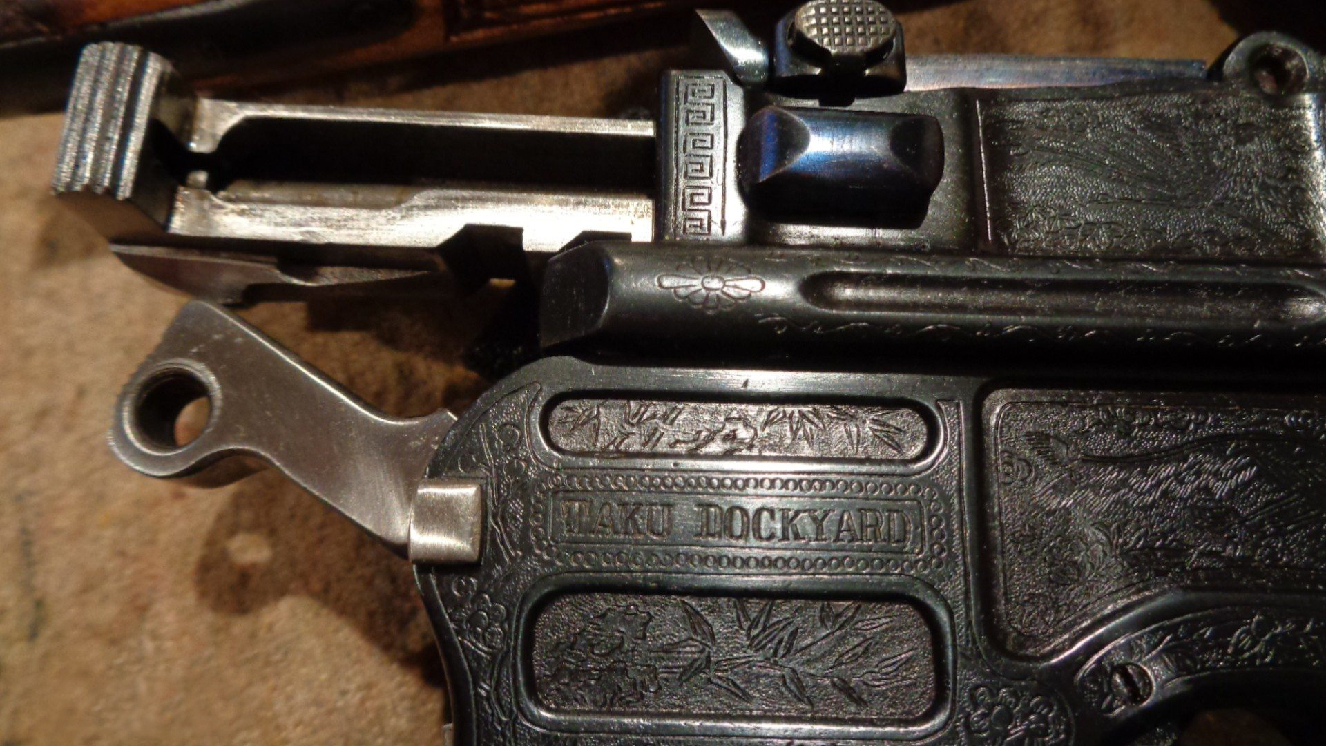 苏式驳壳枪,中国仿制的二十响驳壳枪