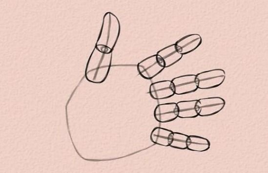 动漫人物手怎么画,画动漫人物手的画法