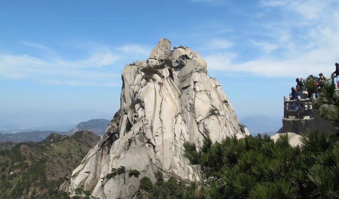 游天柱山感言,天柱山景区