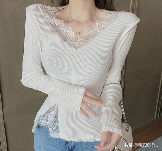 编织秋季毛线,春季毛衣编织教程简约款