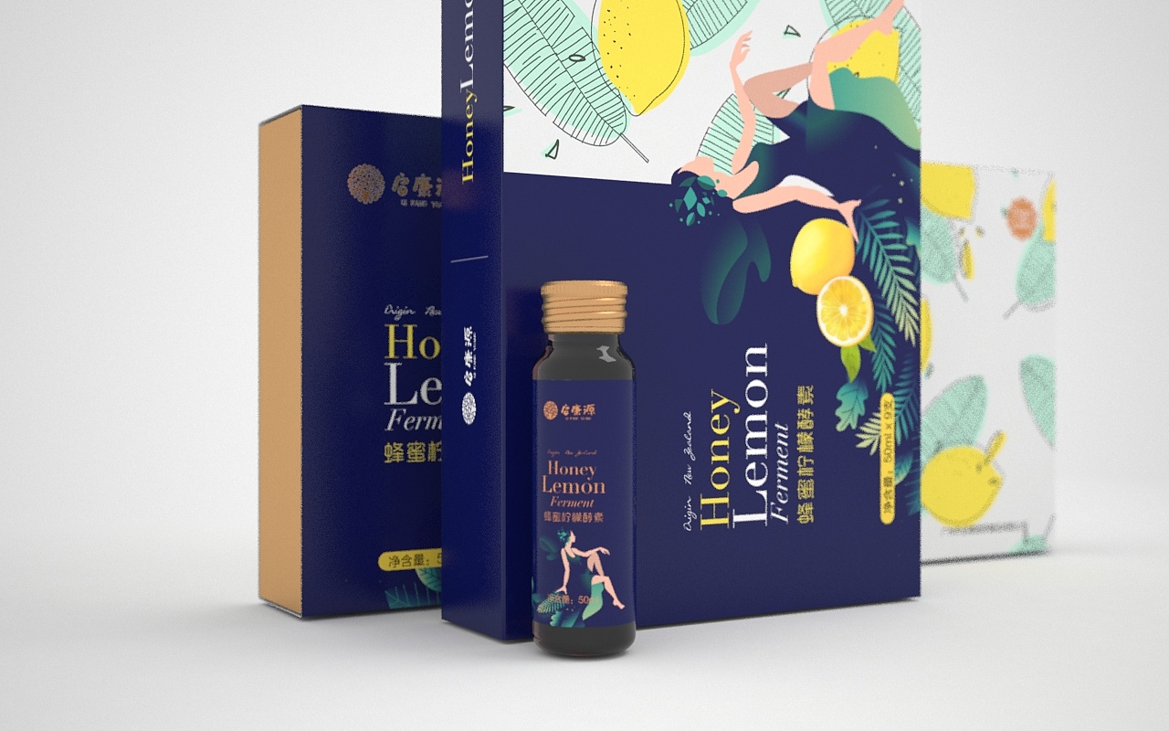 食品包装设计插画风,包装设计中国风元素