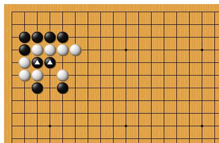 给宝爸宝妈的围棋课，林老师围棋教案第十四课：罩（枷）（2）