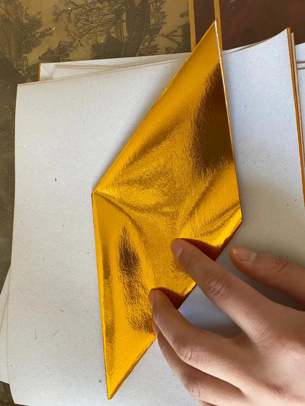 拜神叠元宝简单方法,祭祖元宝怎么叠最简单图解