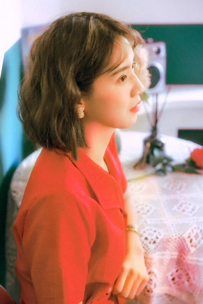 复古港风少女写真集,美少女复古风写真