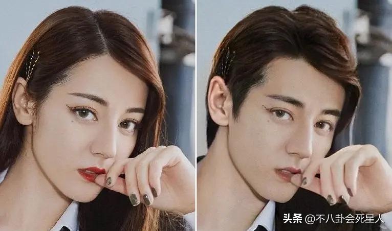 女星性转男装照:热巴撞脸大眼仔,杨颖神似罗云熙,关晓彤变路人