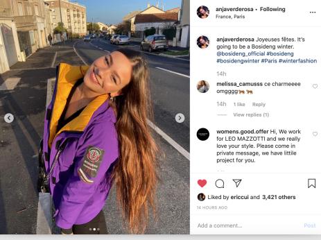 2020张若昀同款冲锋衣,张若昀同款波司登