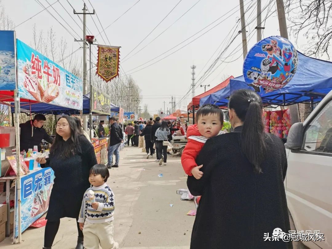 北板桥村赶会,冠县梁堂镇北黄城村历史记载