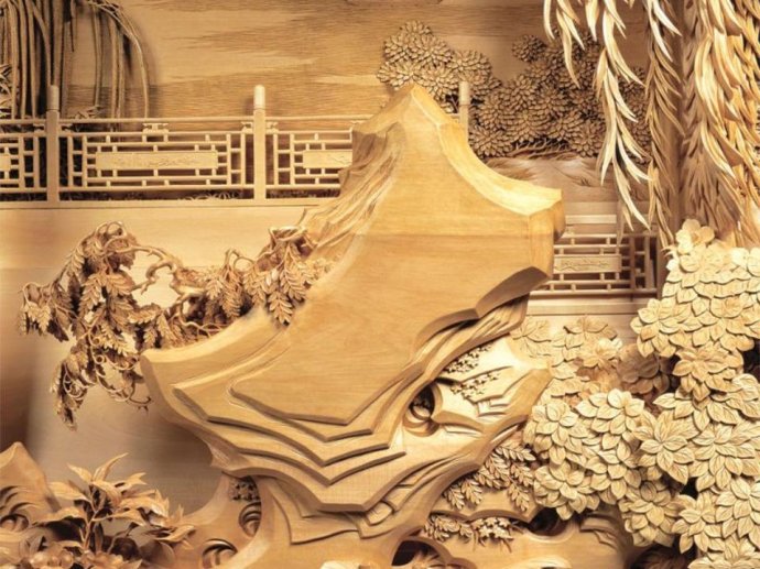 中国四大木雕精品欣赏：东阳木雕