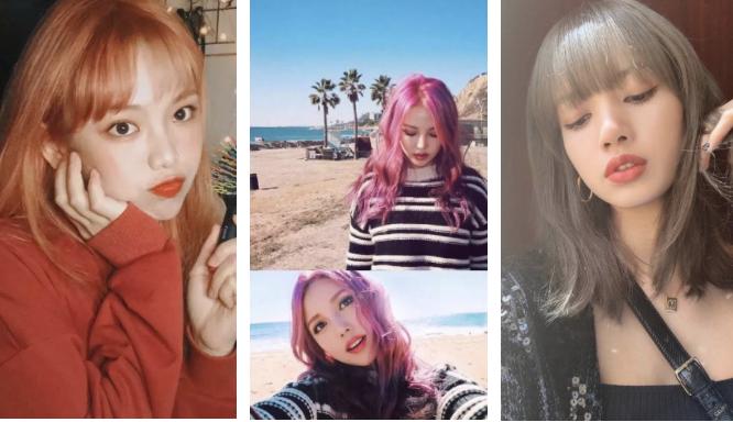 盘点那些明星好看的发色,西游记四大龙王发色