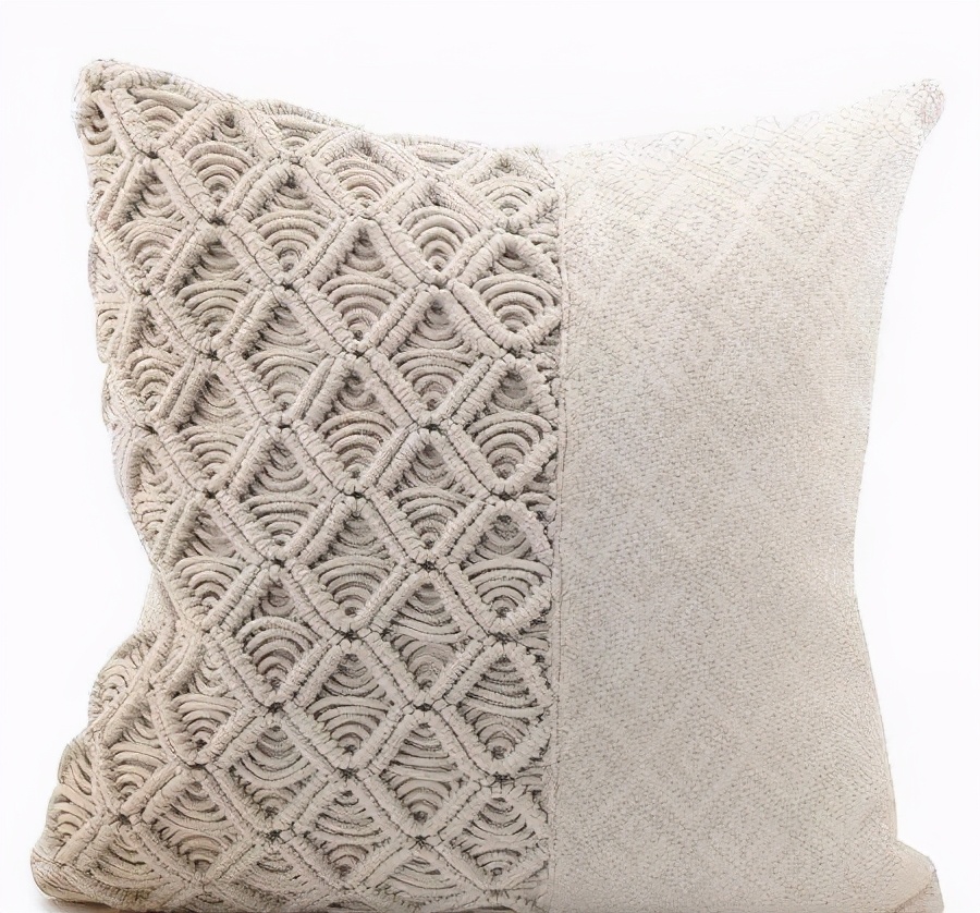 家里旧抱枕，用绳子编个枕套，让你一抱上，就不想放下来！附教程