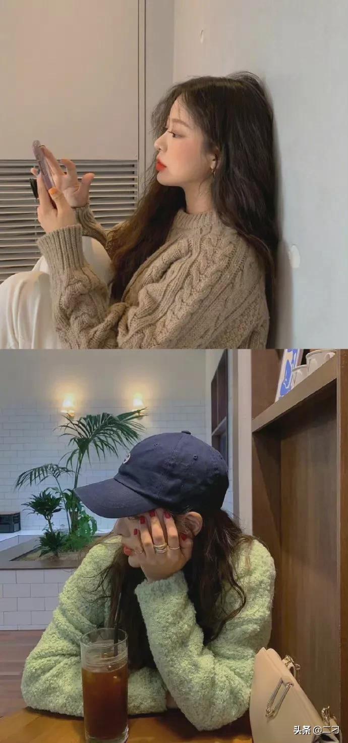 欧尼韩系穿搭,欧尼毛衣怎么搭配