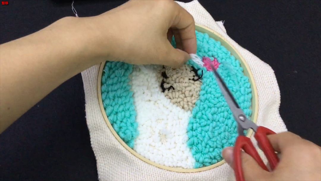 diy刺绣小图案戳戳绣,刺绣文化戳戳绣