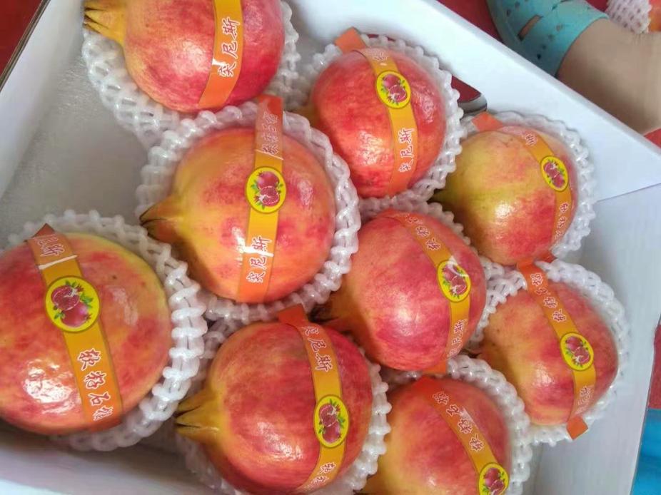 颗颗饱满粒粒爆汁突尼斯软籽石榴,正宗四川软籽突尼斯石榴不吐籽