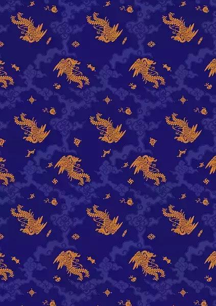 庄重华美的中国古典纹样,东方纹样图植物