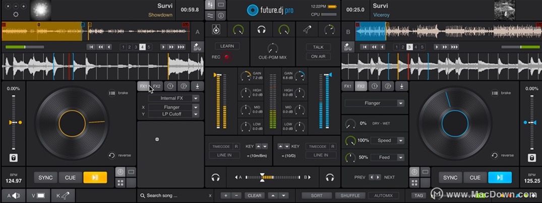 XYLIOfuture.djproforMac,DJ混音软件