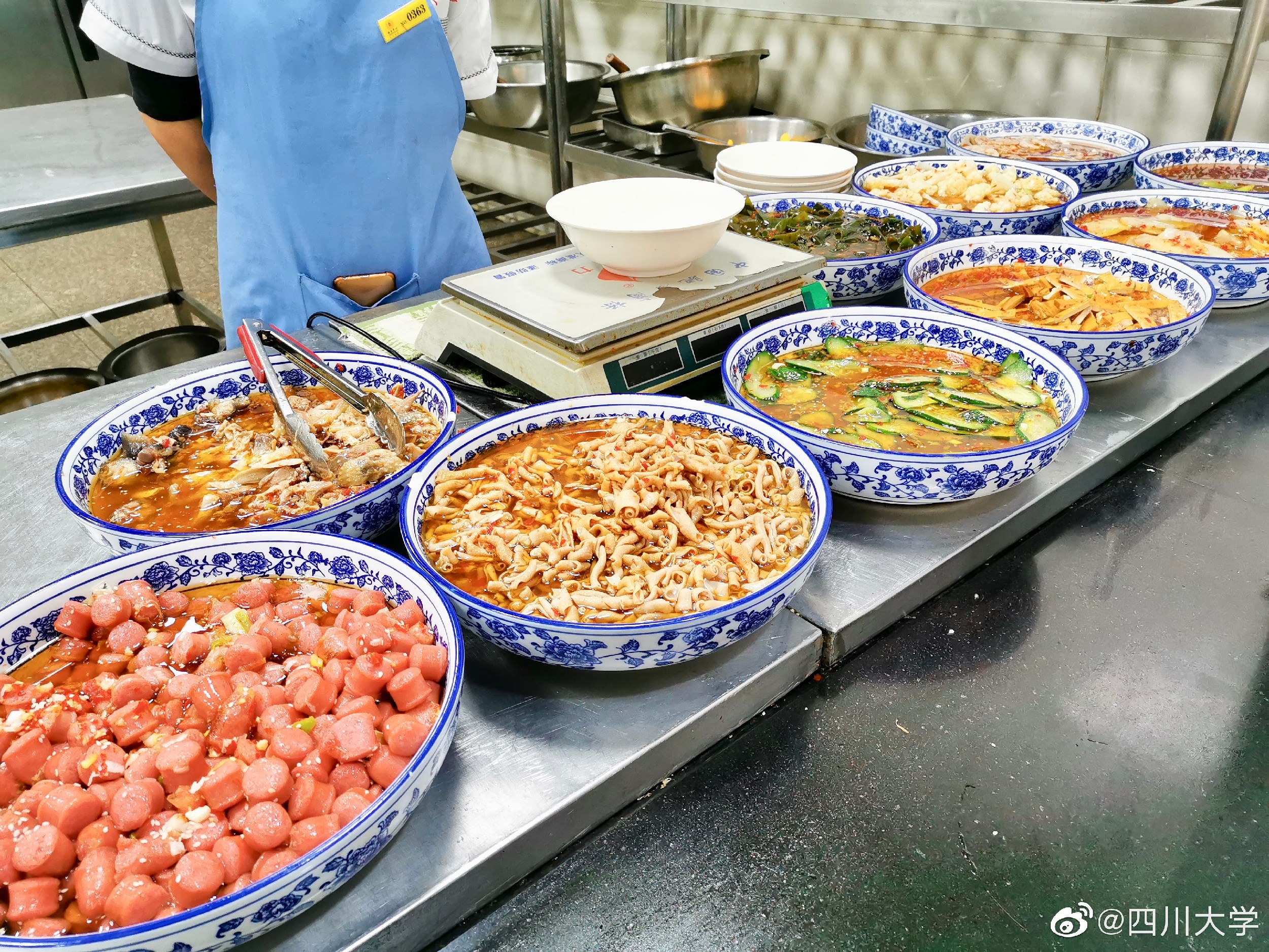 四川的大学食堂伙食,四川大学的饭菜好不好吃