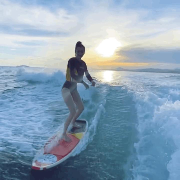 angelababy海上冲浪图片,angelababy绝美live冲浪