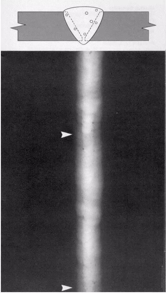 焊缝探伤的标准图片,焊接缺陷探伤