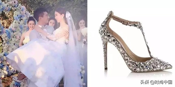 超仙水钻鞋,高级感新娘公主鞋