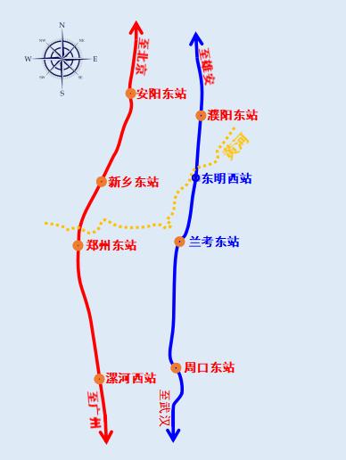 东明米字型高铁,东明县高铁站规划