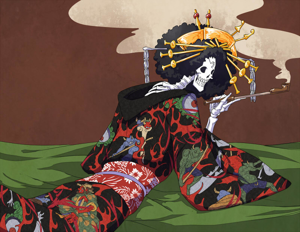 海迷必备草帽团壁纸:甚平笑起来像个300斤的胖子,娜美素质三连