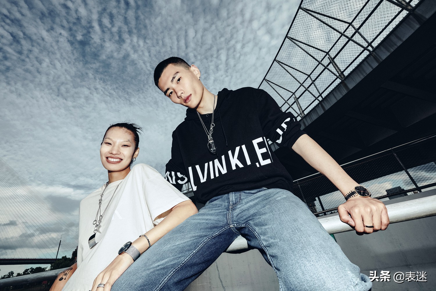 ck联名项链,ck联名fourtry