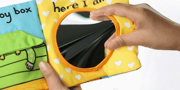 孩子乱咬书怎么治，Kimi从小看这个，baby给儿子看的布书长这样