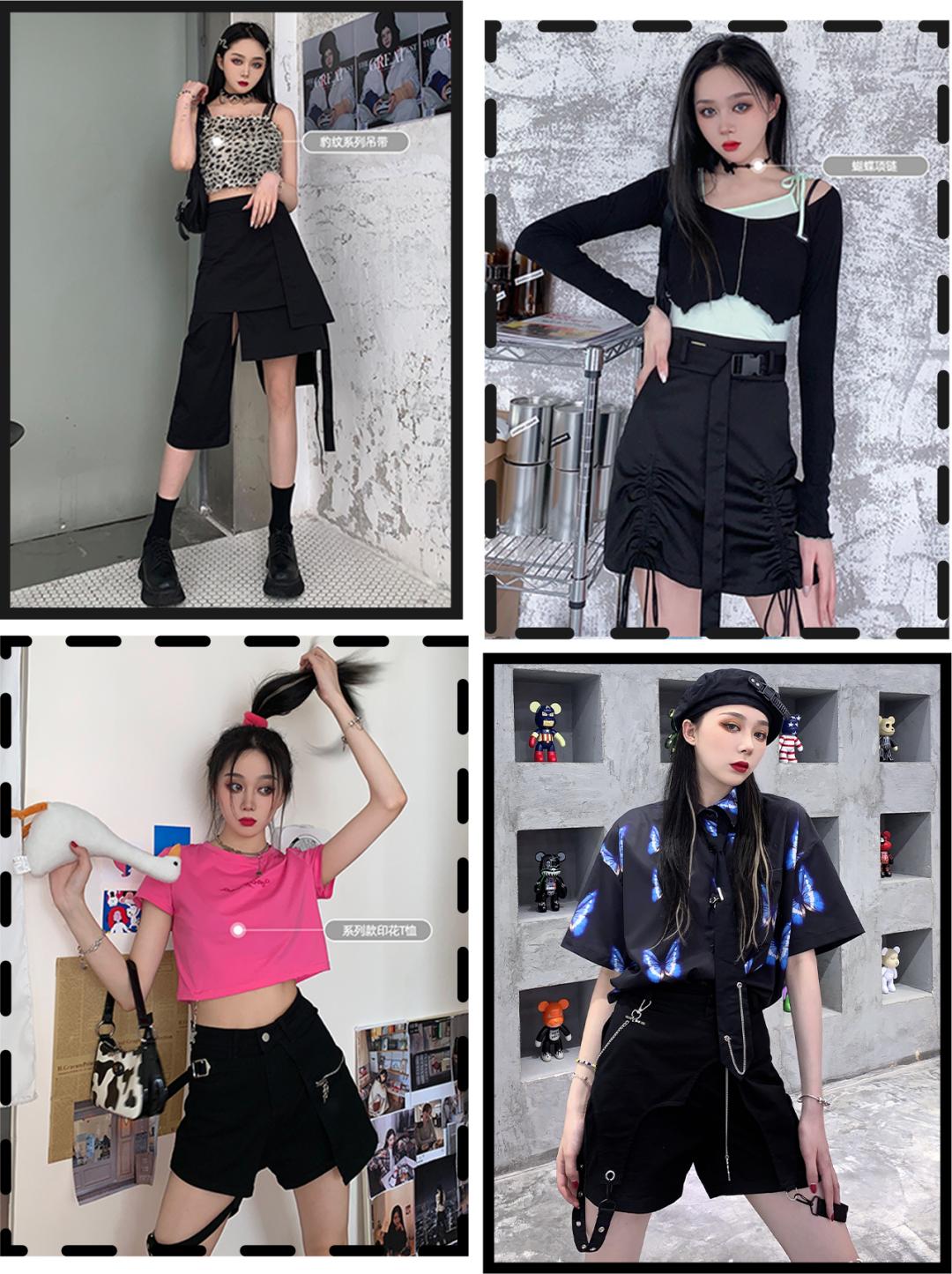 浓郁色调中性风高级店铺分享女生,美式小众风店铺